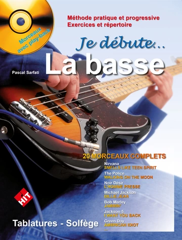 Je débute la basse Visuel